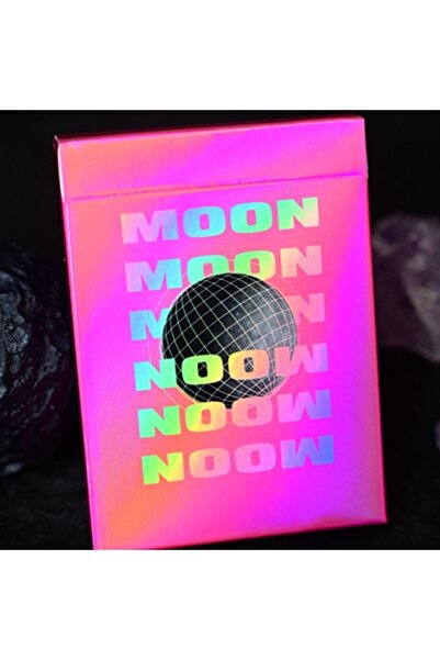 OyuncaklarÜlkesi King Star Hidden Light Moon (Pink Holo) Premium Playing Card...