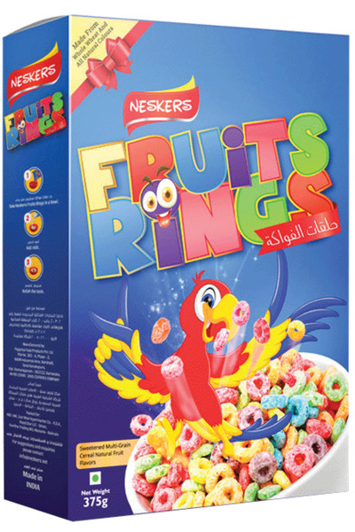NESKERS Fruit Rings 375g