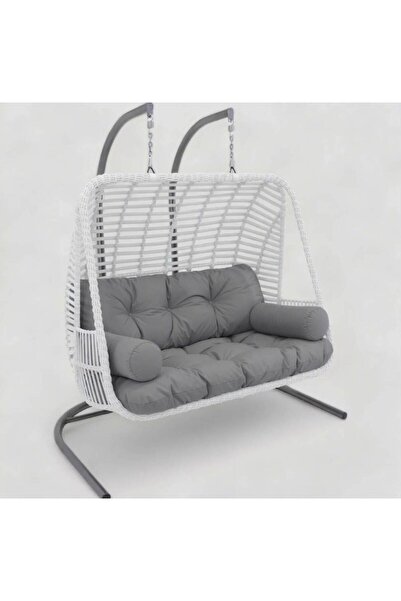 cavisshome Caviss Home Kudüs Rattan El Örgüsü Çift Kişilik Balkon Teras Bahçe...