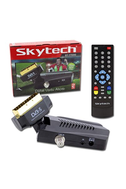 Skytech Mini Scart Uydu Alıcısı Bıss St-17000