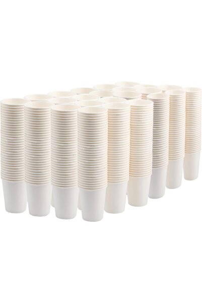 Generic Hotpack White Heavy Duty Paper Cup 8 Ounce, 1000 Pieces
