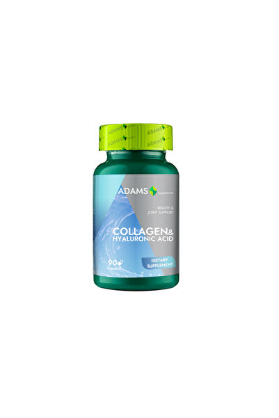 Adams Supplements Collagen si Acid Hialuronic 90cps