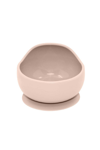 Petite&Mars Silicone bowl with pedestal disc - Desert Sand