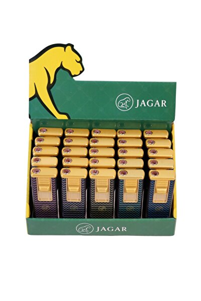 jagar 25'li Paket Çakmak 5 Renk Çakmak JCM008