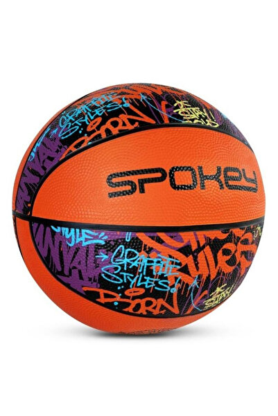 Spokey Minge de baschet Active, antrenament, din guma, marimea 5, multicolor,...