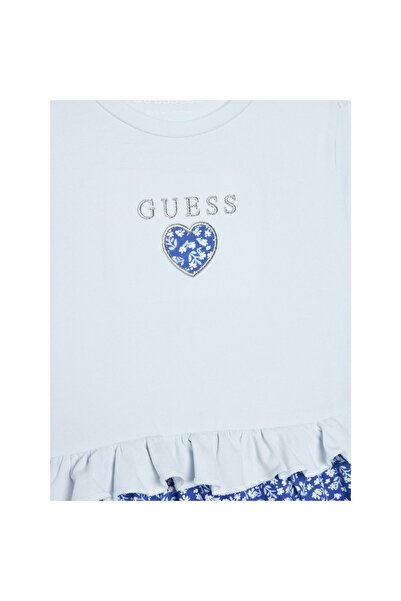 Guess Rochie de zi cu zi pentru fete K6GK01K6YW4 Albastru