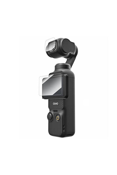TELESIN Sticlă securizată pentru Dji Osmo Pocket 3 Protecție completă Durabil...