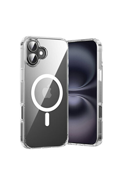 Vention Husă transparentă de protecție pentru iPhone 16 Plus, compatibilă cu ...