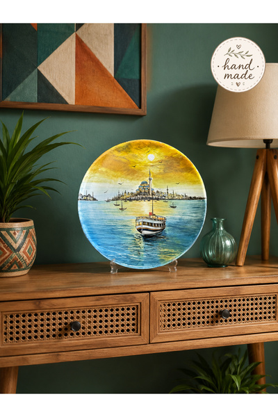 ferayhome Collection Series Hand Made Dekoratif 30 cm Tabak CSH103 - Feray Home