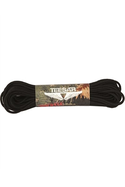 TEESAR Σχοινί Αρτάνι Paracord Αλεξιπτώτου 30m Μαύρο