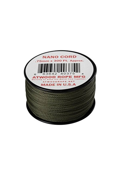 Atwood Rope MFG Σχοινί Nano Cord Atwood Olive Drab