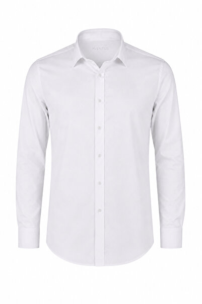 AVENTUS GÖMLEK Slim Fit Men's Classic Cotton Shirt