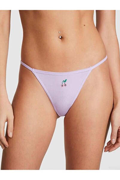 PINK Pamuklu V-String Külot
