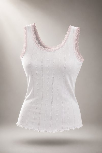 EastWest Trading Women's Thin Lace Short Patterned Blouse Stretchy Slim Fit Lightweight Revealing Casual Top Clothing