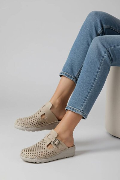 Cozi company Orthopedic Leather Sabo Slippers Are Suitable for Heel Spurs and...