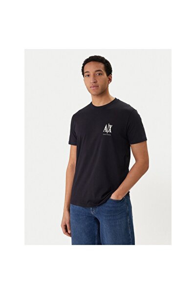 Armani Exchange Tricou bărbătesc XM000365 AF12308 Bleumarin