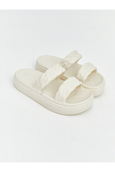 LC Waikiki Peak New Season Double Strap Women's Slippers