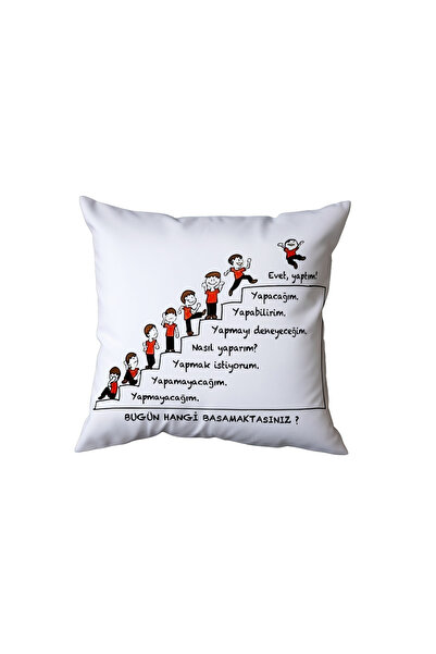 Beramussa Stairs of Success Pillow, the Most Beautiful Gift