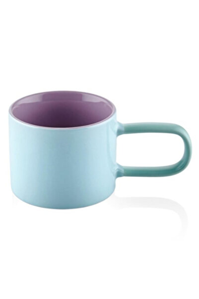 Onedekor Rainbow Porselen Kupa Mavi 270 ml