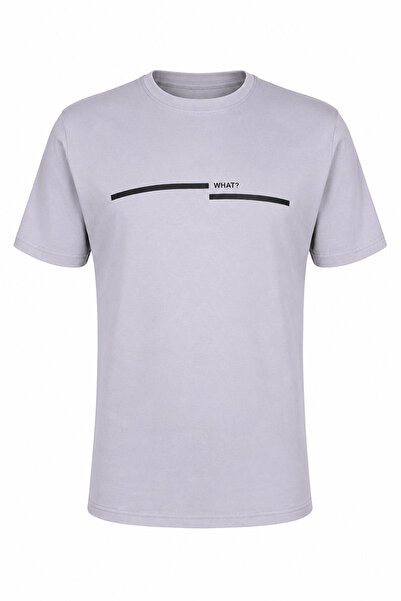 trender What Print Suprem Gray Men's T-Shirt 226-34
