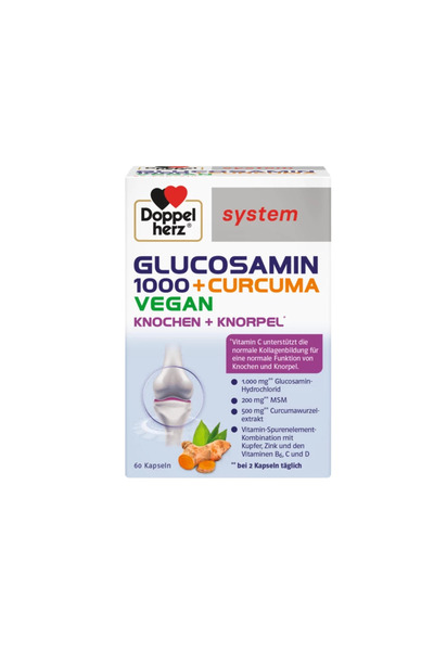 doppel herz Glucozamina 1000 + Curcuma 60cpr