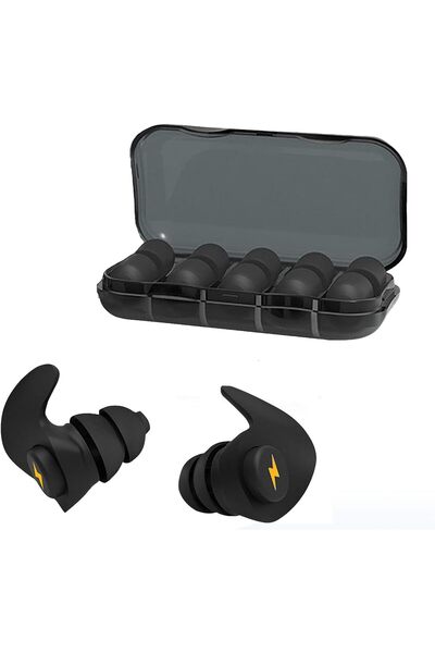 Arabest 6-Pair Ear Plugs for Sleeping,Noise Cancelling,Washable Reusable Sili...