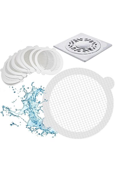 Arabest 30Pcs Disposable Shower Drain Hair Catcher Mesh Stickers,Strong Bonde...