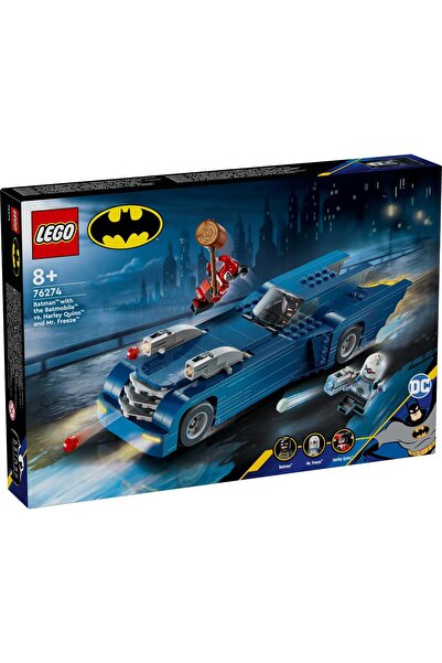 LEGO ® Super Heroes - Batman cu al sau Batmobile Vs Harley Quinnsi Mr. Freeze...