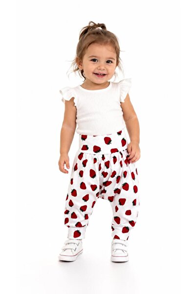 Oz Baby Girl's Shalwar Trousers 1-5 Years Old Cotton Patterned Seasonal Comfo...