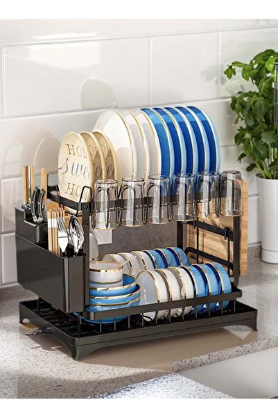 LOOPITYS Stainless steel tableware storage rackdishwashing rack, kitchen stor...