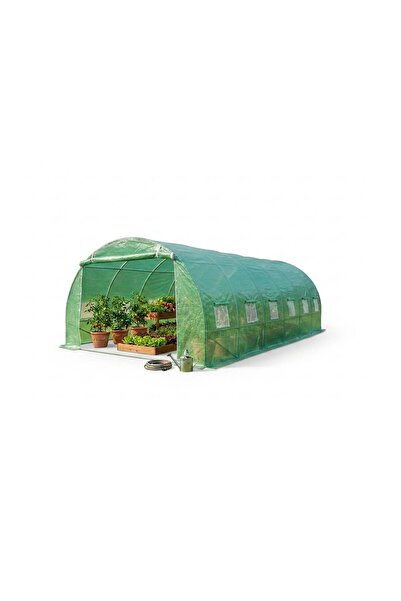 GEKO Seră de grădină UV, 3 x 6 x 2m, verde, G73296