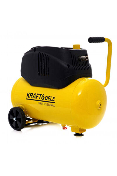 Kraft&dele Compresor fără ulei 24 L 8 bar 1.1 kW 180 L/min ultra-silențios, K...