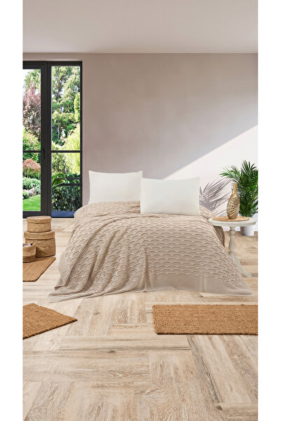 DOUX HOME DİLARA DESEN Cuvertură de pat din tricotaj 220 X 240