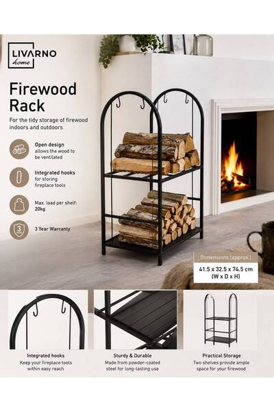 Livarno home Firewood Rack