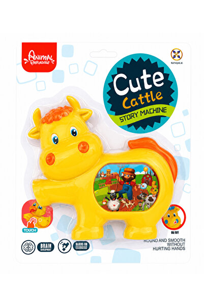 Baby Planet Cute Cow Shape Interactive Storytelling Music Machine Early Educa...