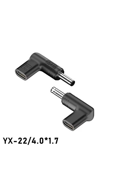 Choice9 4.0-1.7mm Black PD 20V100W Laptop Power Adapter Connector DC Plug USB...