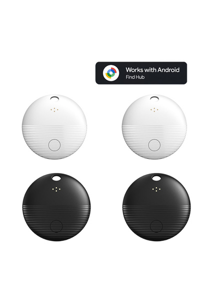 Choice 4 PCS B-W Google Find My Gps Tracker Android Airtag Portable GPS Track...