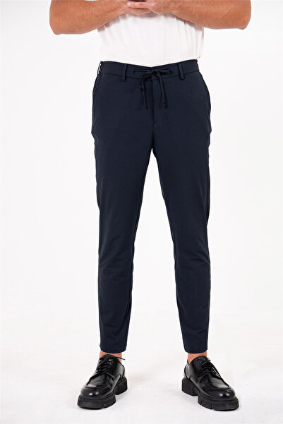 GMG FIRENZE Navy Blue Men's Jogger Pants Gu26Mss01012