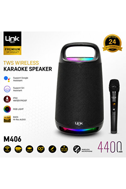 Link KARAOKE MİKROFONLU HOPARLÖR SİSTEMİ