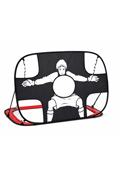 Volcan fitness Football Pop-Up Target Goal 2-in-1 Training Net | Portable Soc...