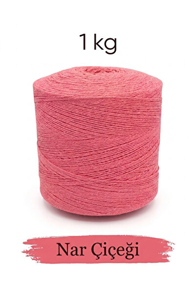 Bevella Macrame Cord 1 kg Cotton Hand Knitting Yarn Runner Yarn - Amigurumi C...