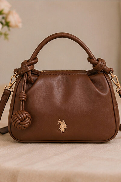 U.S. Polo Assn. USPA BOSTON BAG US6552,L.BROWN