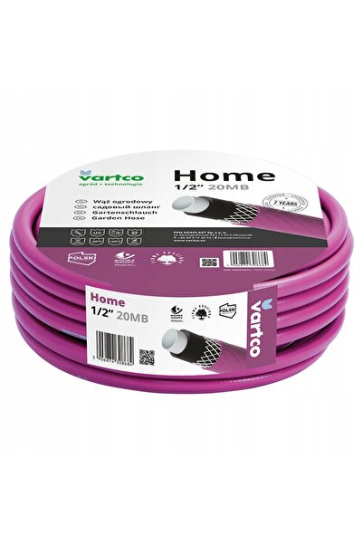Vartco Furtun de grădină 4 straturi HOME 25 BAR 1/2'' 20M Produs polonez