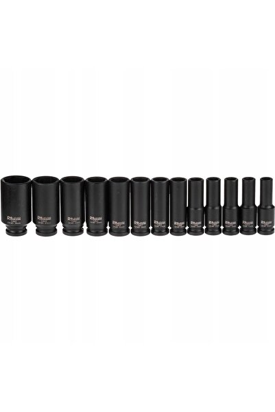 richmann Set complet de chei tubulare lungi de 1/2'', 10-30 mm, 13 piese