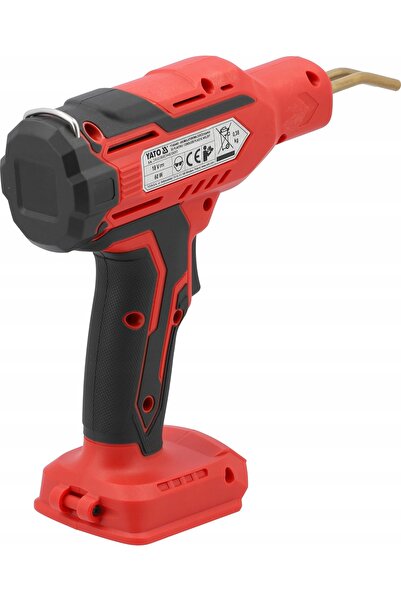 yato Pistol de încălzire, pistol de sudură pentru plastic, 18V, 500°C, ciocan...