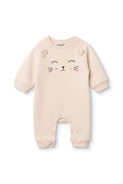 ebebek Hello Baby HelloBaby Kız Bebek Tulum Hayvan Baskılı Çıtçıtlı Bisiklet ...