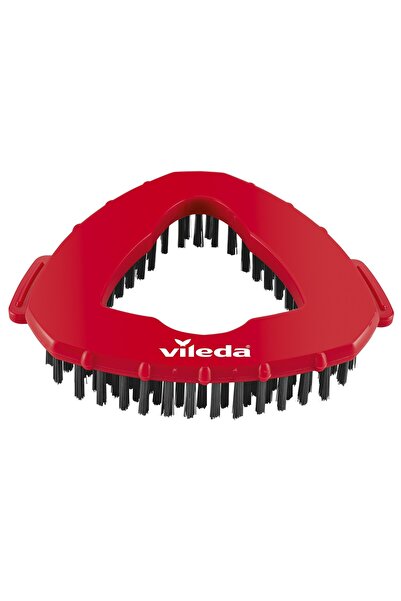 Vileda Turbo Scrub Brush Yedek Fırça Başlığı, Turbo ile Uyumlu, Zorlu Lekeler İçin