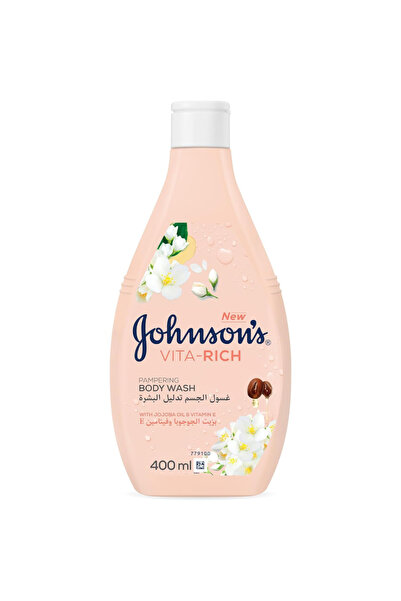 Johnson's Gel de duș nutritiv cu ulei de jojoba și vitamina E VITA RICH, 400 ml