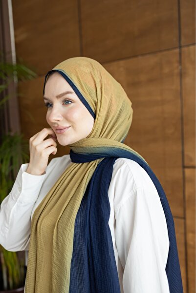 Ad Astra Scarf 100% Muslin Gradient Shawl