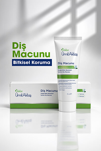 Dr. Ümit Aktaş Fluoride-Free Vegan Herbal Toothpaste |   75 ml